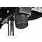 Topstar Head Point Deluxe bureaustoel, met armleuningen, synchroonmechanisme, voorgevormde zitting, netrugleuning, zwart/aluminiumzilver