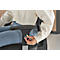 Topstar Head Point Deluxe bureaustoel, met armleuningen, synchroonmechanisme, voorgevormde zitting, netrugleuning, zwart/aluminiumzilver