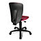 Topstar High S'cool kinderdraaifauteuil, zonder armleuningen, doorlopende zitting, 3D mesh rugleuning, roze/zwart