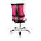Topstar Kinderdrehstuhl S´neaker, ohne Armlehnen, Muldensitz, 3D-Netz-Rückenlehne, rosa/weiß