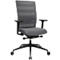 Topstar Sitness AirWork bureaustoel, met armleuningen, 3D auto-synchroon mechanisme, voorgevormde zitting, netrugleuning, grijs/zwart