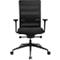 Topstar Sitness AirWork bureaustoel, met armleuningen, 3D auto-synchroon mechanisme, voorgevormde zitting, netrugleuning, zwart