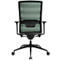 Topstar Sitness AirWork bureaustoel, met armleuningen, 3D autosynchroon mechanisme, voorgevormde zitting, netrugleuning, mint/zwart