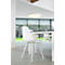 Topstar® T 2020 kuipstoel, 4-poot, desinfectiebestendig, met armleuningen, wit/wit