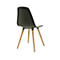 Topstar® T 2020 kuipstoel, 4-poot, desinfectiebestendig, zonder armleuningen, grijs/beuken