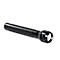 Torche LED Maul MAULkronos XL, puissance 10 W, 419 lm, jusqu'à 295 m, 33 à 100 h, 3 niveaux d'éclairage, IPX4, piles incluses, aluminium, noir