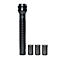 Torche LED Maul MAULkronos XL, puissance 10 W, 419 lm, jusqu'à 295 m, 33 à 100 h, 3 niveaux d'éclairage, IPX4, piles incluses, aluminium, noir
