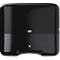 Tork® Dispensador de toallas Mini 553108, dispensador de una sola hoja, para plegado en zigzag y en capas, plástico, negro