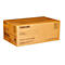 Braune Kartonverpackung mit TOSHIBA-Schriftzug.