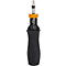 Tournevis avec manche noir et partie rotative dorée. Inscription : KS TOOLS 616.3385 1,4 Nm.