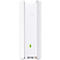 Appareil WiFi TP-Link blanc avec bande lumineuse verte et logo.