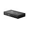 Schwarzer Netzwerk-Videorekorder, vorne USB-Anschlüsse, Text: 8-Channel Network Video Recorder.