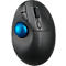 Trackball Kensington Pro Fit™ Ergo TB450, ergonomisch, kabellos, Batteriebetrieb, 400/800/1200/1600 dpi, PCR, grau-blau