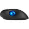 Trackball Kensington Pro Fit™ Ergo TB450, ergonomisch, kabellos, Batteriebetrieb, 400/800/1200/1600 dpi, PCR, grau-blau