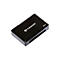 Lecteur de carte Transcend USB 3.0 noir sur fond blanc.