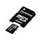 Transcend - Flash-Speicherkarte (microSDHC/SD-Adapter inbegriffen) - 4 GB - Class 4 - microSDHC