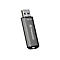 ClÃ© USB grise avec 256 Go de capacitÃ© de stockage et logo Transcend.
