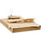 Transpak Seidenpackpapier, 1-lagig, 25 g/m², L 750 x B 500 mm, grau, 1 Karton mit 15 kg und ca. 1600 Bögen