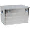 Transportbox Alutec CLASSIC 186, Aluminium, 186 l, L 785 x B 565 x H 482 mm, Zylinderschlösser