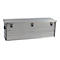 Transportbox Alutec COMFORT 153, aluminium, 153 l, L 1182 x B 385 x H 398 mm, stevig deksel