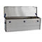 Transportbox Alutec COMFORT 153, aluminium, 153 l, L 1182 x B 385 x H 398 mm, stevig deksel