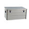 Transportbox Alutec COMFORT 157, aluminium, 157 l, L 782 x B 585 x H 398 mm, stevig deksel