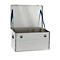 Transportbox Alutec COMFORT 157, aluminium, 157 l, L 782 x B 585 x H 398 mm, stevig deksel