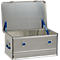 Transportbox Alutec COMFORT 48, Aluminium, 48 l, L 580 x B 385 x H 265 mm, stabiler Deckel