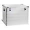 Transportbox Alutec INDUSTRY 243, Aluminium, 243 l, L 782 x B 585 x H 619 mm, mit Stapelecken, stabiler Deckel