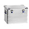 Transportbox Alutec INDUSTRY 73, Aluminium, 73 l, L 580 x B 385 x H 410 mm, mit Stapelecken, stabiler Deckel