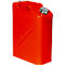 Transportcontainer, roestvrij staal 1.4301, rood, 20 l, B 175 x D 345 x H 470 mm, schroefstop met flexibele as, overdrukventiel