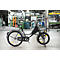 Transportfiets - grote bagagedrager vooraan - 3 versnellingen - gepoedercoat stalen frame - zwart