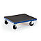 Transporthulpje met geribbeld rubber, 700 x 700 mm