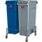 Transportroller, Edelstahl, für Container Slim Jim®, zweifach