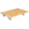 Transportroller Wagner OSB 1172, L 590 x B 490 x H 110 mm, Traglast 250 kg, mit Feststellbremsen