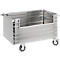 Transportwagen aus Aluminium, ohne Deckel, 945 l