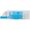 Trapeziumblad 60099 Martor, L 55,5 x B 19 mm, 10 stuks