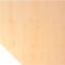 Trapezplatte Breno, Verbindungsplatte für Schreibtische Breno, mit Stützfuß, L 1200 x B 1200 mm, Spanplatte, Ahorn/Graphit