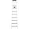 Trapladder Hailo L60, EN 131, met multifunctionele schaal en scharnierbescherming, tot 150 kg, 7 treden