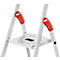 Trapladder Hailo L60, EN 131, met multifunctionele schaal en scharnierbescherming, tot 150 kg, 7 treden