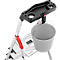 Trapladder Hailo L80, EN 131, met multifunctionele schaal en XXL-treden, tot 150 kg, 3 treden
