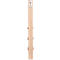 Trapladder Krause, dubbelzijdig, TRBS 2121-2, met emmerhaak, 2 x 7 stappen/longen, hout