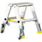 Trapladder Mehrsi, licht metaal, 2 treden, 4,6 kg
