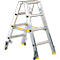 Trapladder Mehrsi, licht metaal, 4 treden, 6,9 kg
