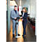Traystandaard DURABLE FLOOR, voor tabletten 7-13", houder 360° draaibaar, arm kan 0-88° worden gekanteld, incl. USB-kabel