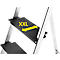 Tredenladder Hailo L100 TopLine, EN 131, met multifunctioneel plateau & grijpbeugel, tot 150 kg, 8 treden
