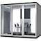 TRENDLINE CoWoCube 3 'The Team Player', B 3205 mm x L 2199 mm x H 2830 mm, geluidsisolatiepakket, 1x stopcontact