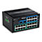 TRENDnet - Hardened Industrial - Switch - 16 x 10/100/1000 (PoE+) + 8 x 10/100/1000 + 2 x 100/1000 SFP - an DIN-Schiene montierbar - PoE+ (480 W)