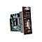 Netzwerk-Steckkarte mit grünem PCB, Samsung-Chip und RJ45- sowie seriellem RS-232-Anschluss.