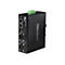 Schwarzes Trendnet Industrial Modbus Gateway TI-M42 mit Ethernet-Anschlüssen und seriellen Schnittstellen.